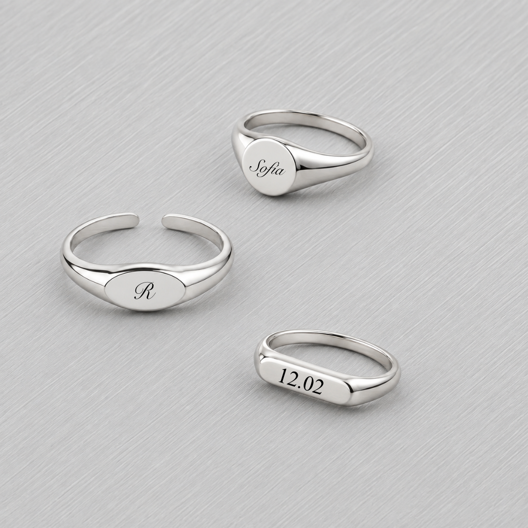Anillo Petite Personalizado Ajustable