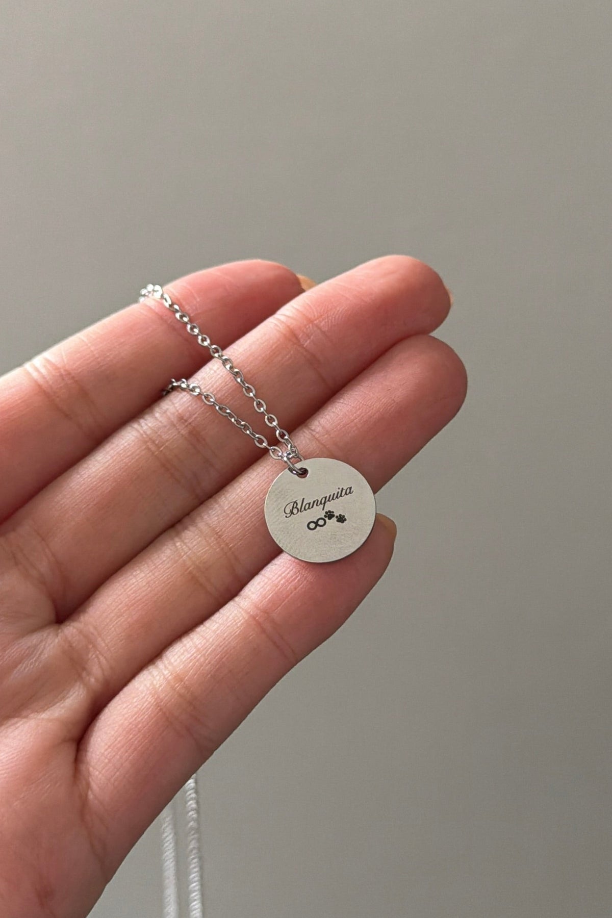 Collar Circular 15mm Personalizado