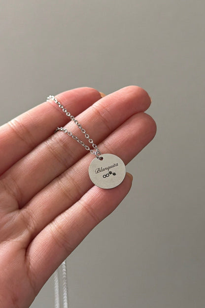 Collar Circular 15mm Personalizado