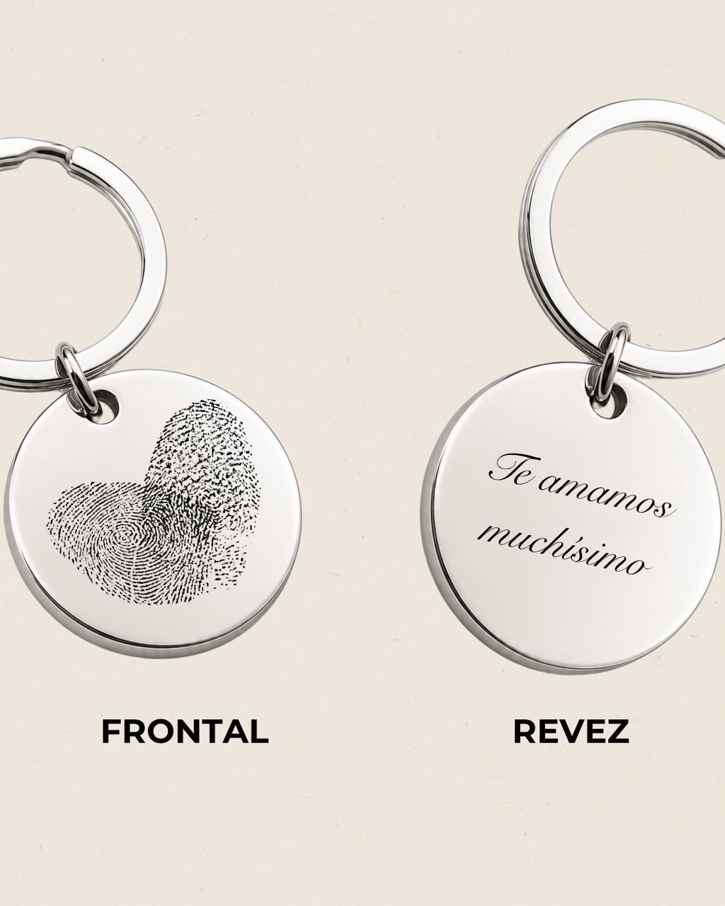 Un regalo que se convierte en tesoro | Llavero Huella Personalizado