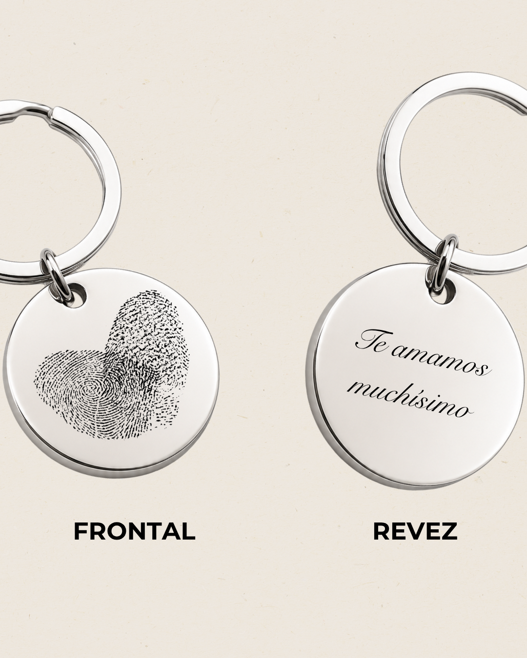 Un regalo que se convierte en tesoro | Llavero Huella Personalizado
