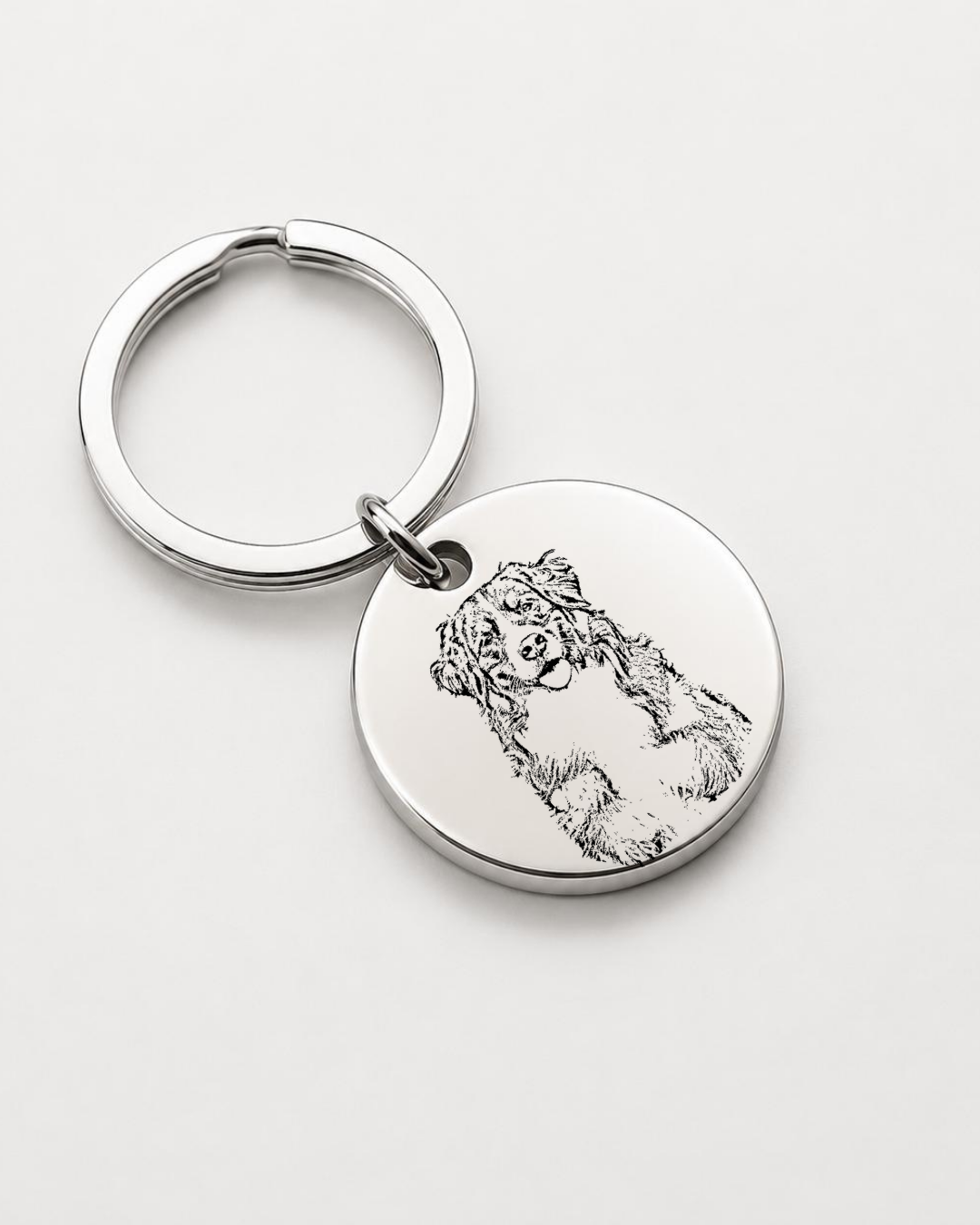 Siempre Contigo | Llavero Redondo Personalizado✨