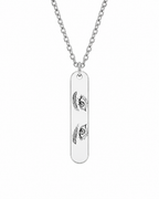 Mirada de Amor Grabada | Collar para Hombre