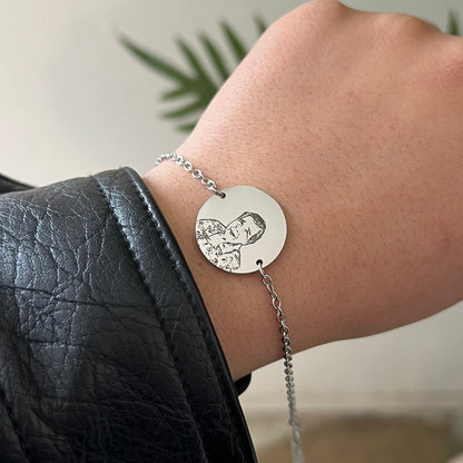 Pulsera Redonda 20mm Personalizada