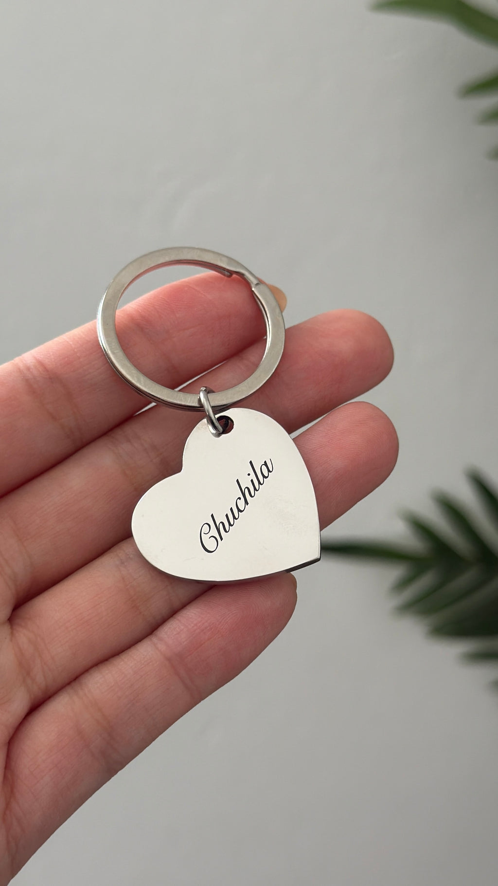 Amor que te acompaña a diario | Llavero Corazón ❤️