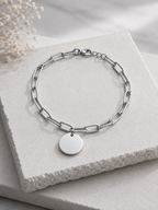 Memorias Grabadas | Pulsera Eslabones Personalizada ❤️