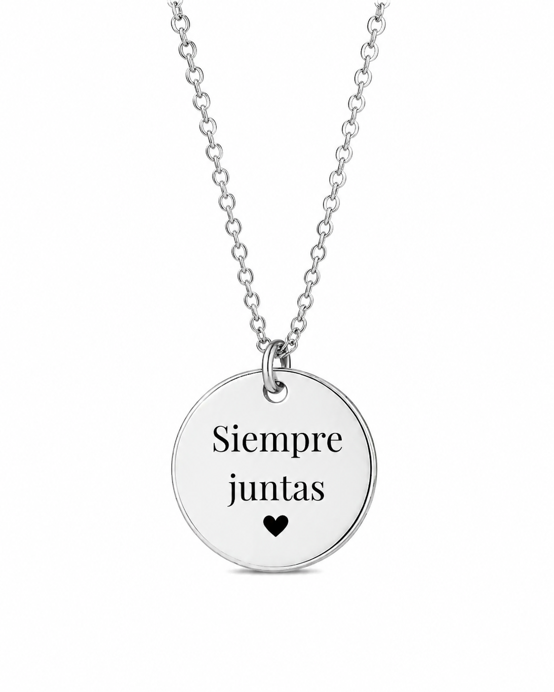 Cuenta tu Historia | Collar Redondo Personalizado ♥