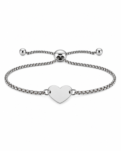 Pulsera Mini Heart 11mm Ajustable