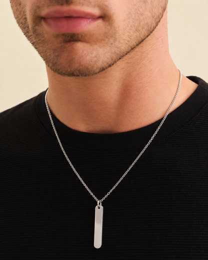 Collar Hombre Mirada de Amor - Ocean Silver Studio