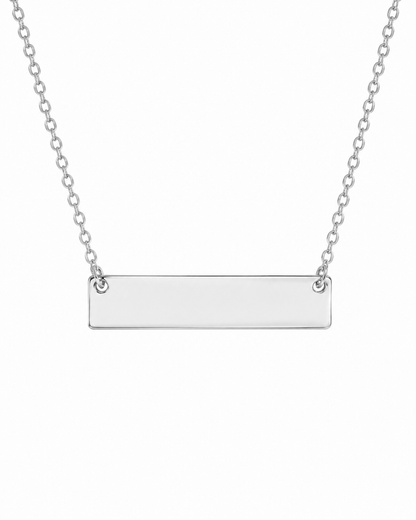 Collar Hombre Rectangular 40mm