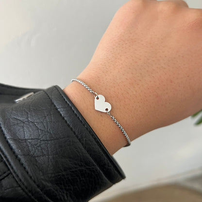 Pulsera Mini Heart 11mm Ajustable