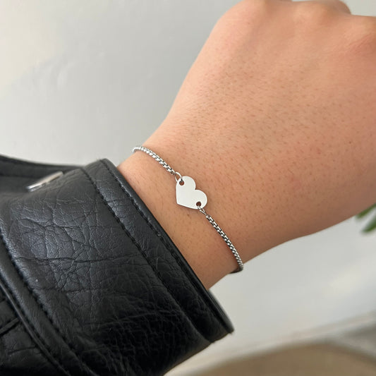 Pulsera Mini Heart 11mm Ajustable