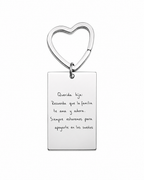 Guarda un momento para siempre | Llavero Rectangular 💕