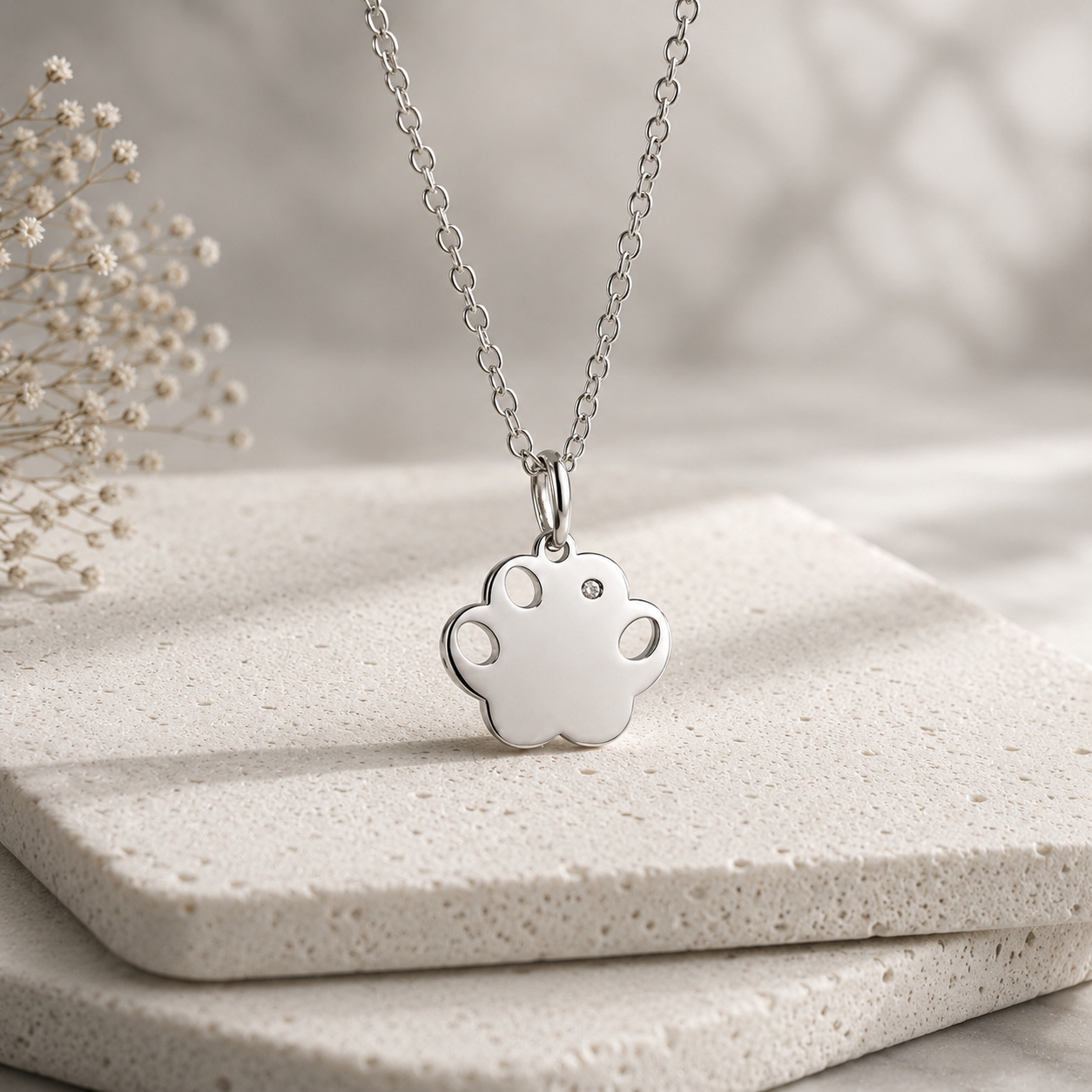 Su Luz Siempre Contigo | Collar Huellita 🐾✨
