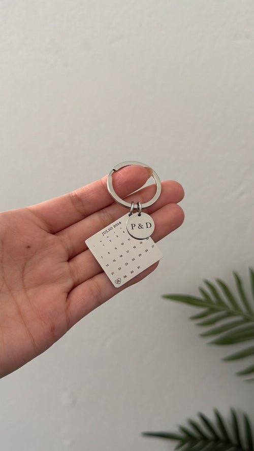Set Llaveros Calendarios Personalizados 💌