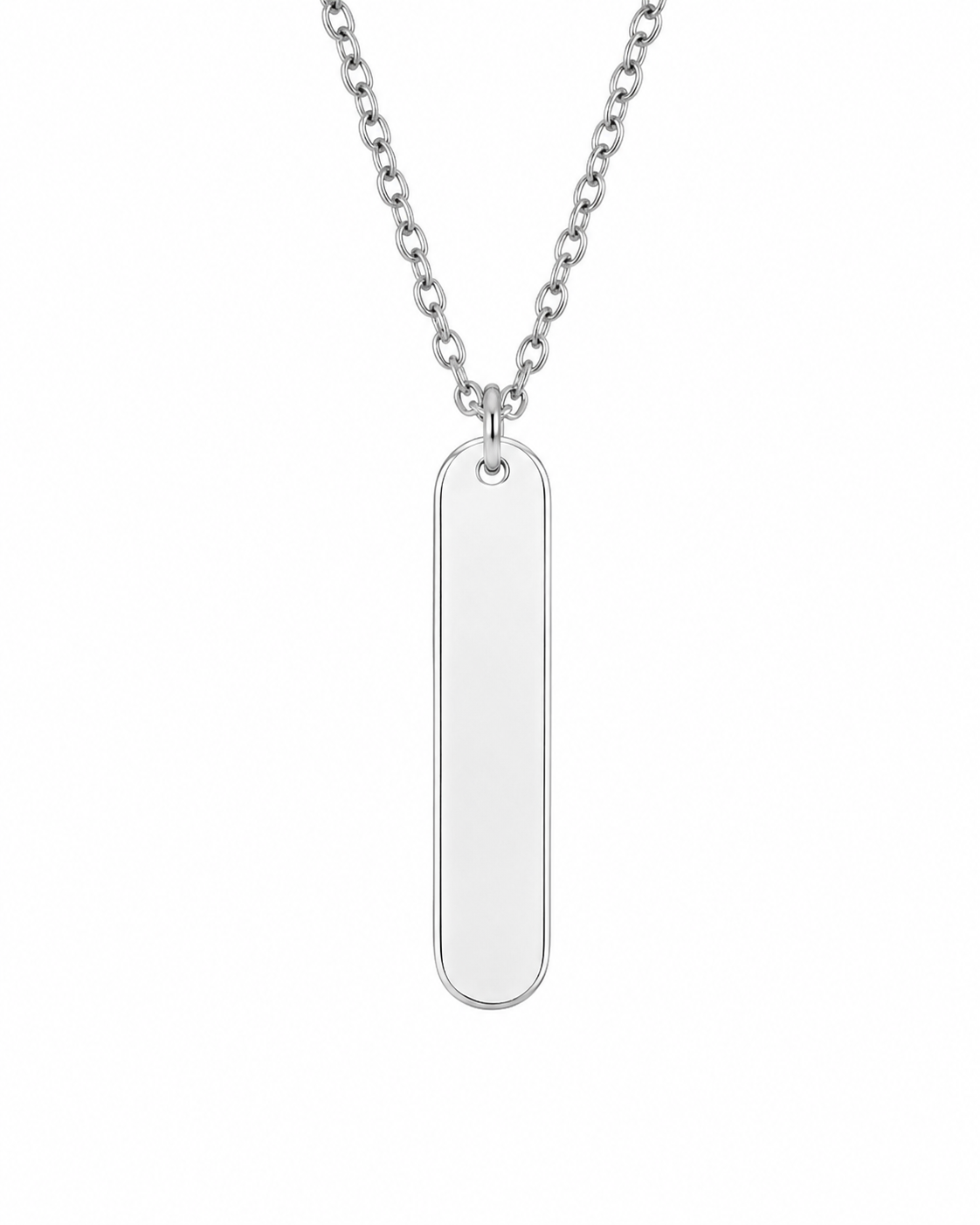 Collar Medalla Hombre Vertical 32mm Personalizada