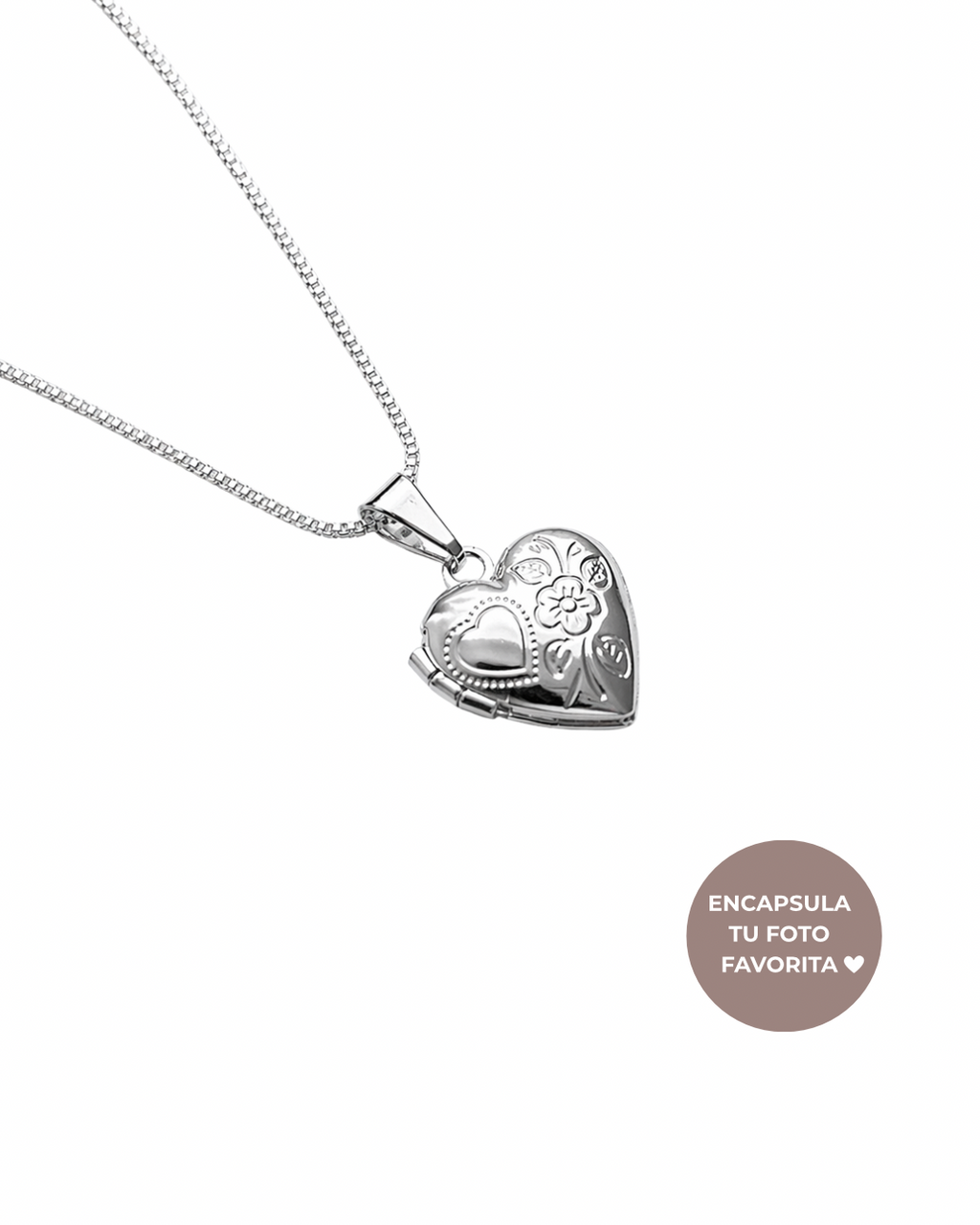 Relicario Personalizado Love 8x8 MM