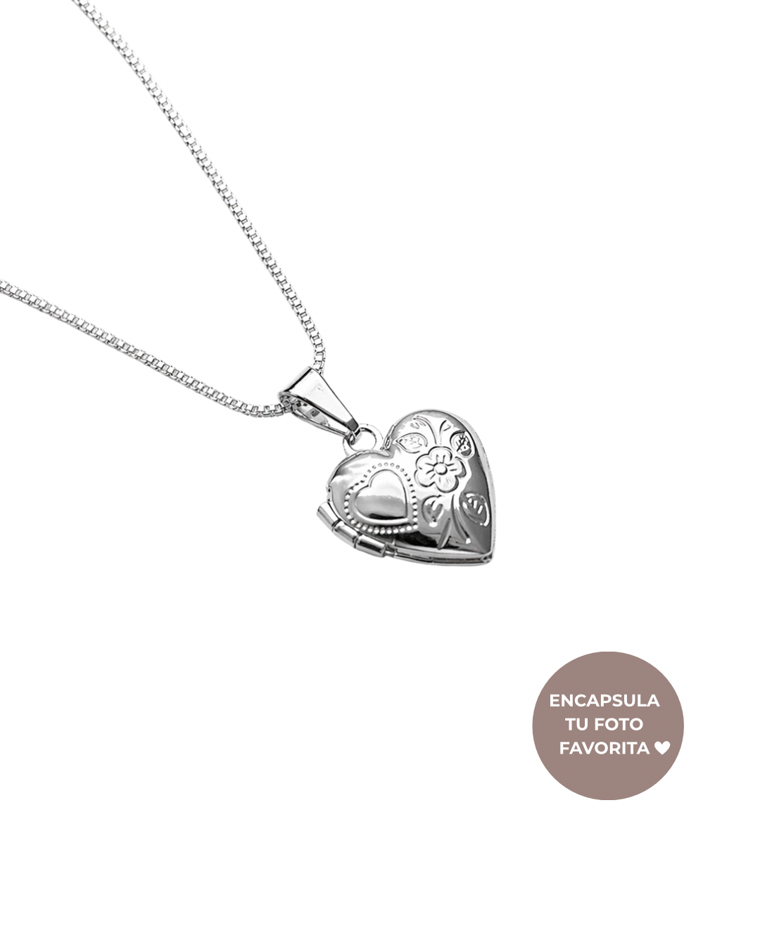 Relicario Personalizado Love 8x8 MM