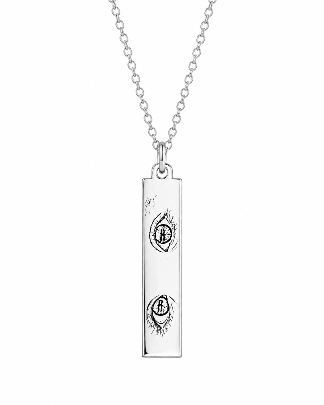 Tu Historia en una Mirada | Collar Rectángular Personalizado✨