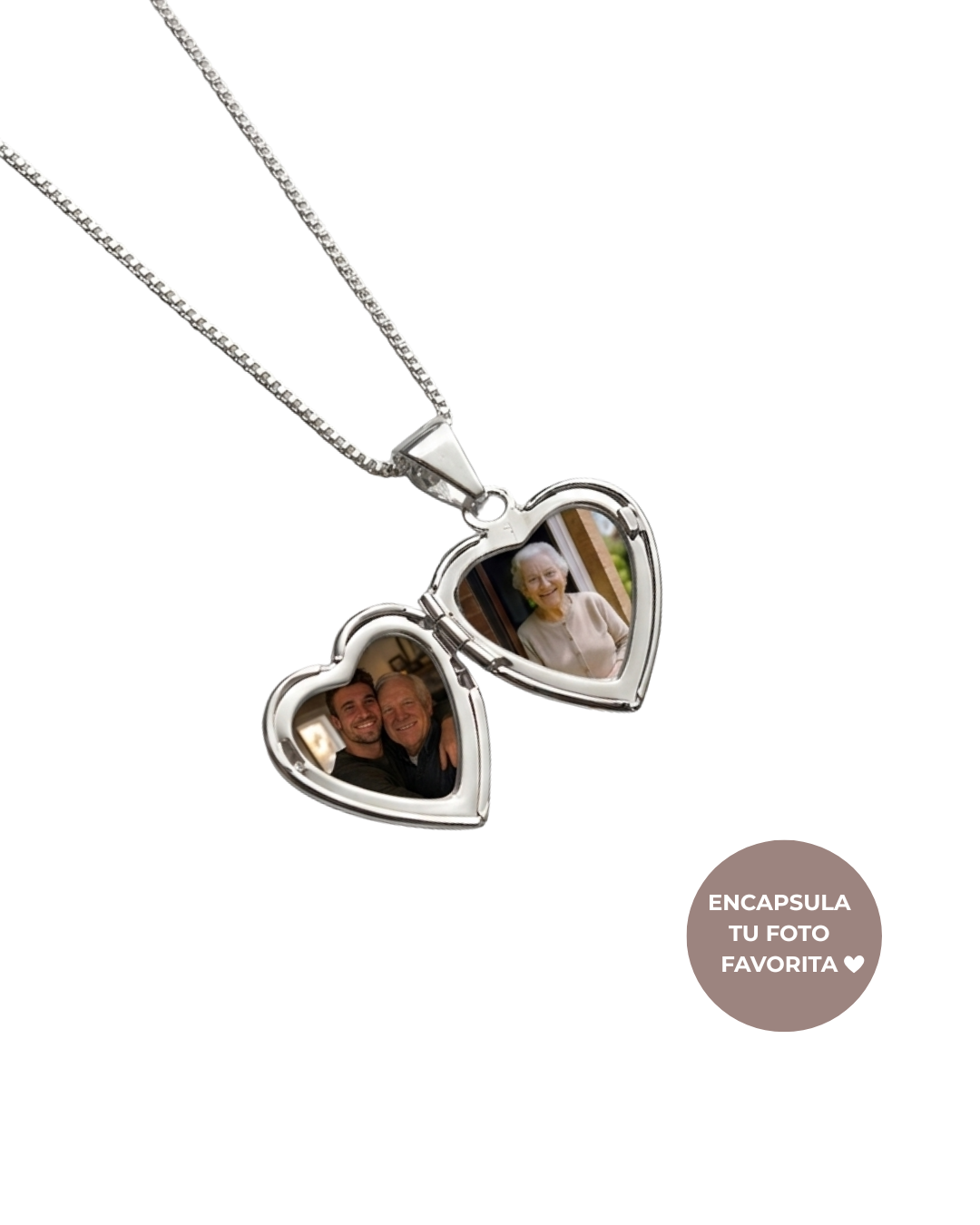 Relicario Personalizado Love 8x8mm