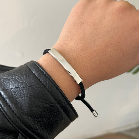 Pulsera Ajustable Cordón 40mm Personalizada