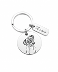 Regala emociones | Llavero Redondo Personalizado 💕
