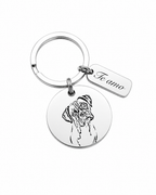 Regala emociones | Llavero Redondo Personalizado 💕