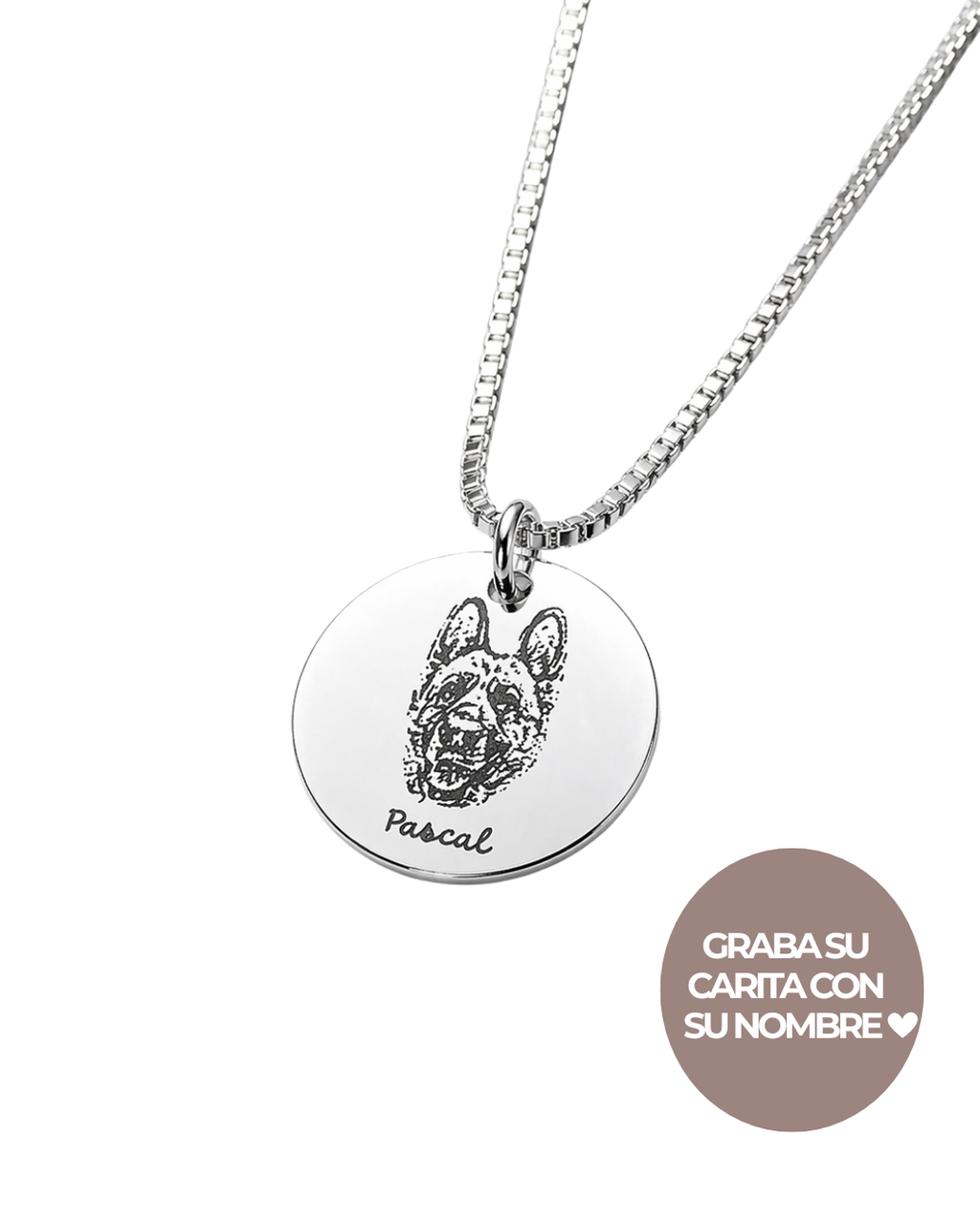 Collar Especial Familia + Medalla de 15mm