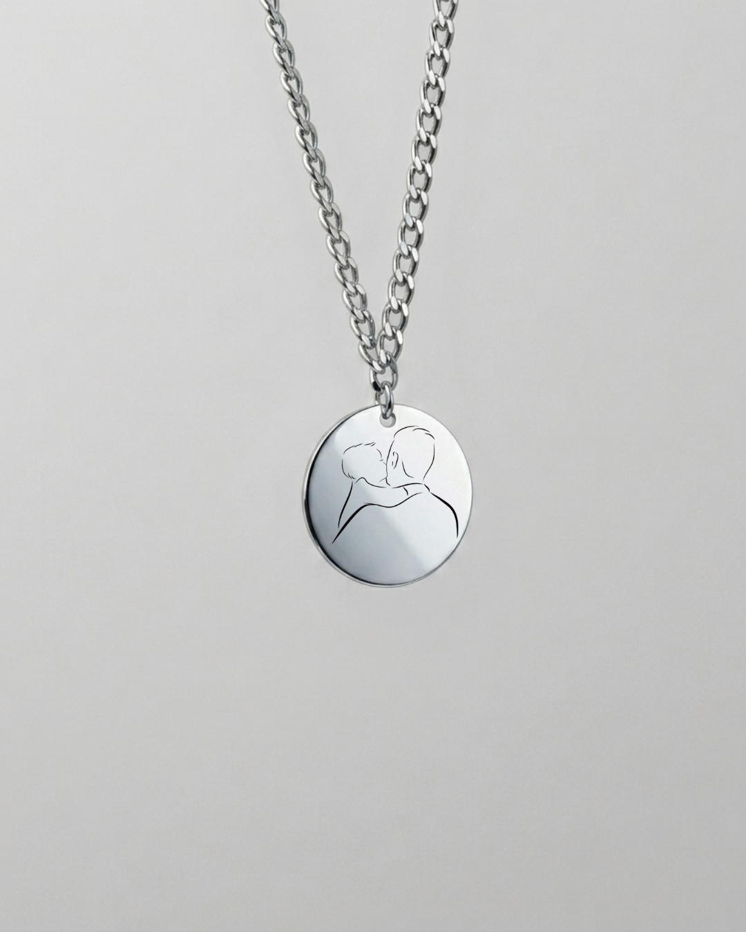 Tu Historia Grabada | Collar Hombre Grumet❤️