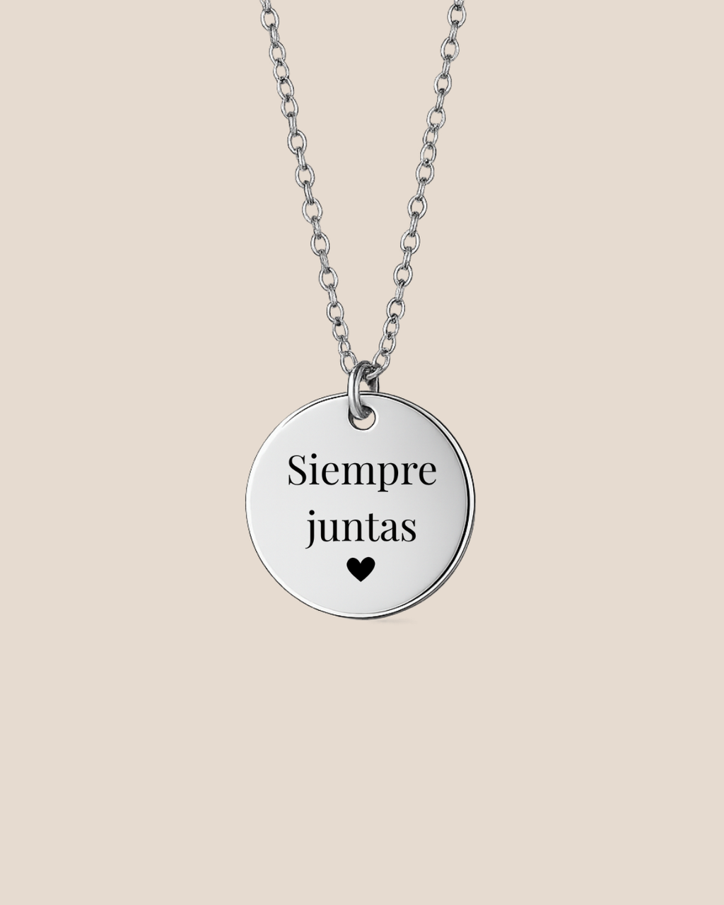Cuenta tu Historia | Collar Redondo Personalizado ♥