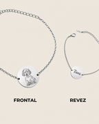 Pulsera Pets Lover Personalizada 20mm - Ocean Silver Studio