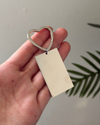 Guarda un momento para siempre | Llavero Rectangular 💕