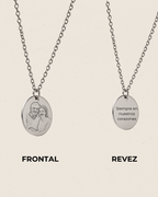 Collar Ovalado Abuelos Personalizado