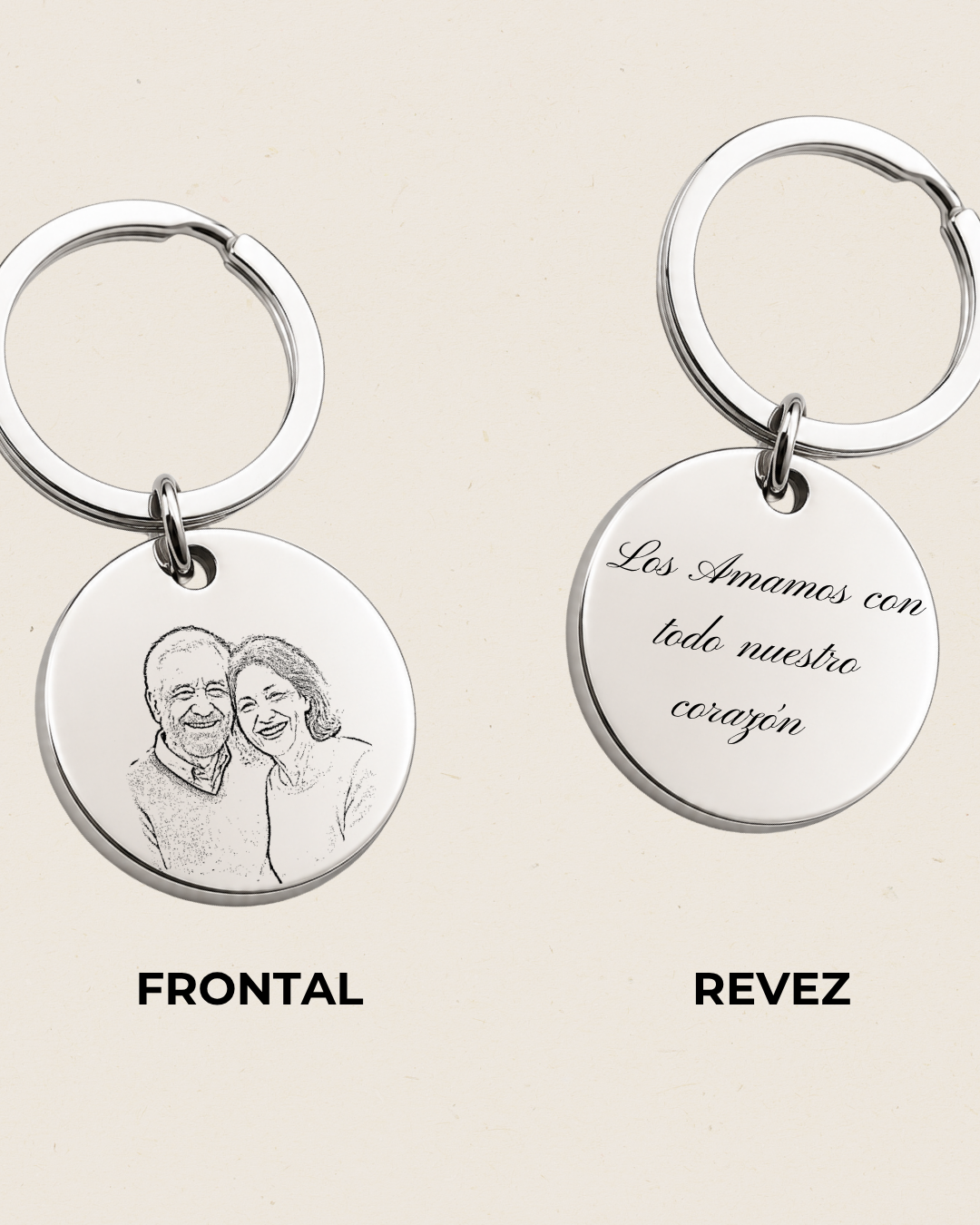 Llavero Abuelo Personalizado 30mm