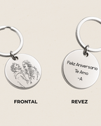 Llavero Personalizado Amor 30mm