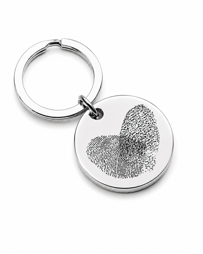 Llavero Huella Personalizado