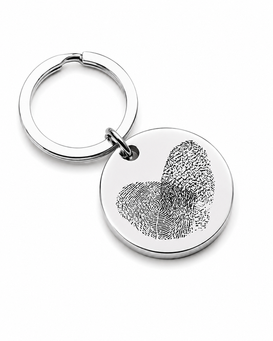 Llavero Huella Personalizado