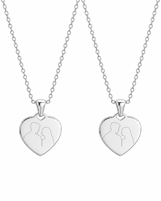 Set Heart 19mm Personalizado