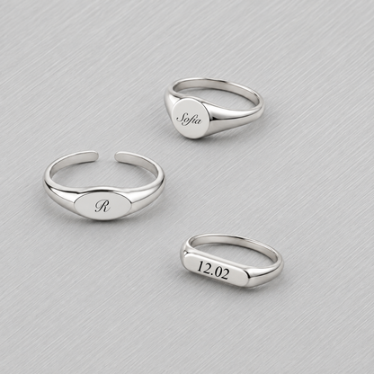 Anillo Petite Personalizado Ajustable