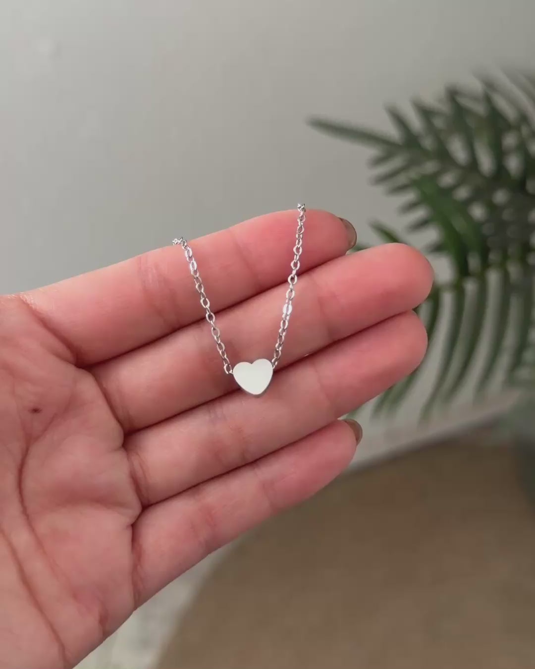 Tu Inicial | Collar Mini Corazón Personalizado ❤️