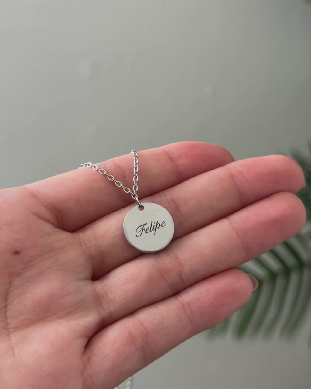 Cuenta tu Historia | Collar Redondo Personalizado ♥