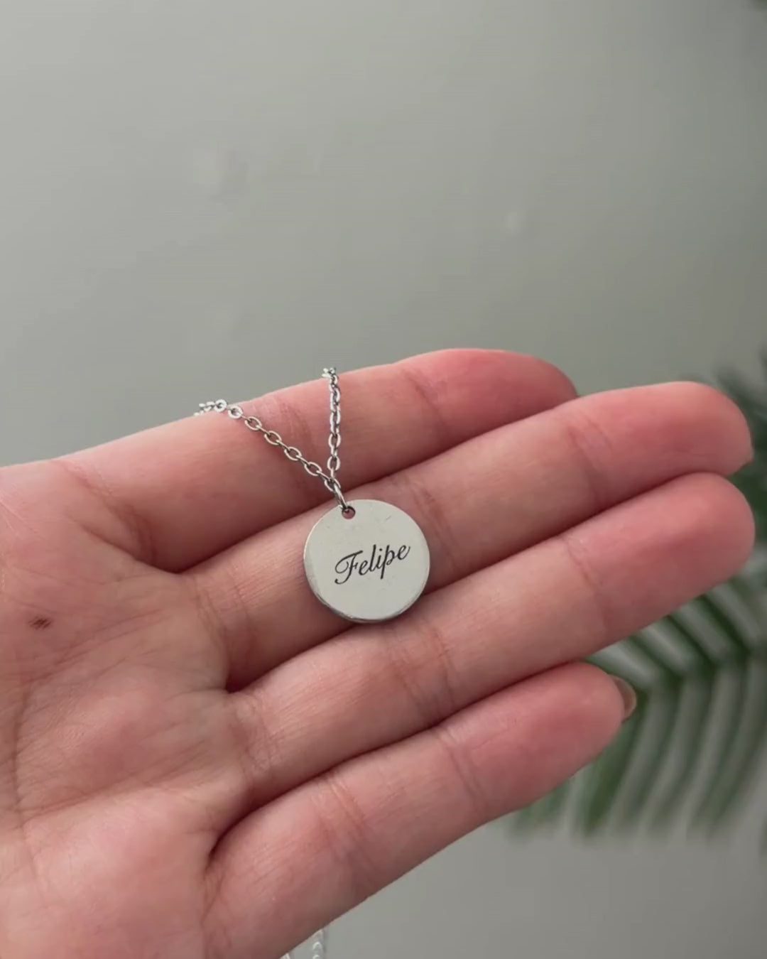 Cuenta tu Historia | Collar Redondo Personalizado ♥