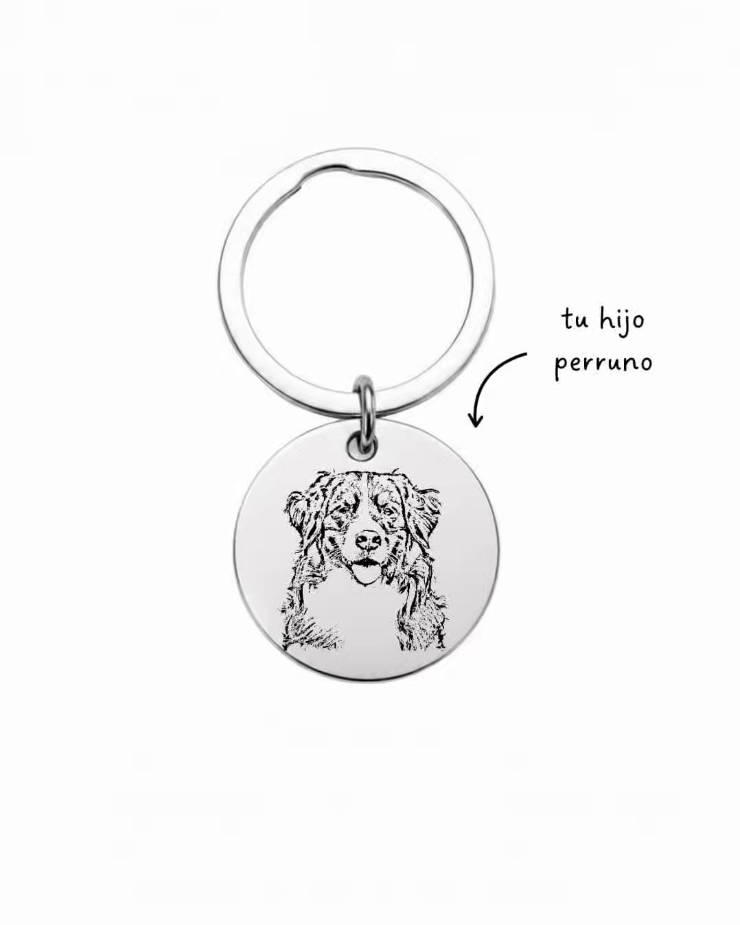 Siempre Contigo | Llavero Redondo Personalizado✨